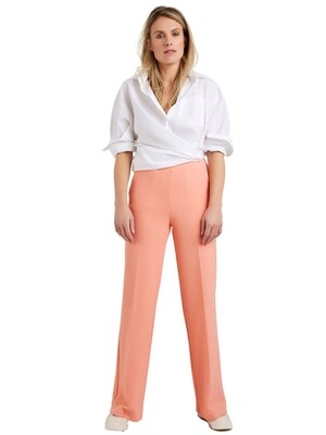LILLY WIDE SPORT CORAL TROUSERS | COREL