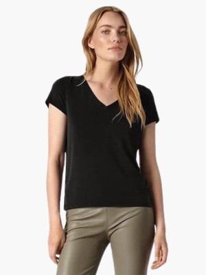 COLUMBINE SHIRT BLACK | SOAKED IN LUXURY