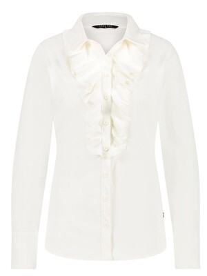 BREE RUFFLE BLOUSE OFFWHITE | LADY DAY