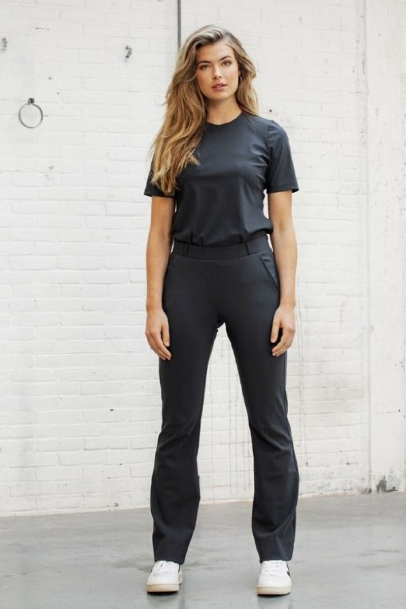 FLAIR BONDED TROUSERS ANTRACIET | STUDIO ANNELOES