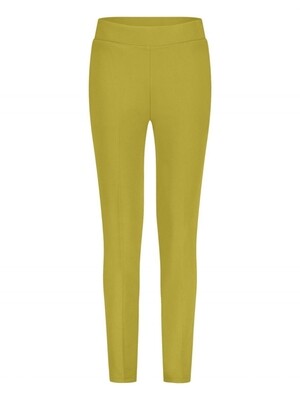 HEAVEN SCUBA CREPE TWILL TROUSERS LIME | BR&DY