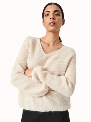 30404978 TUESDAY KNIT PULLOVER SANDSHELL | SOAKED IN LUXURY