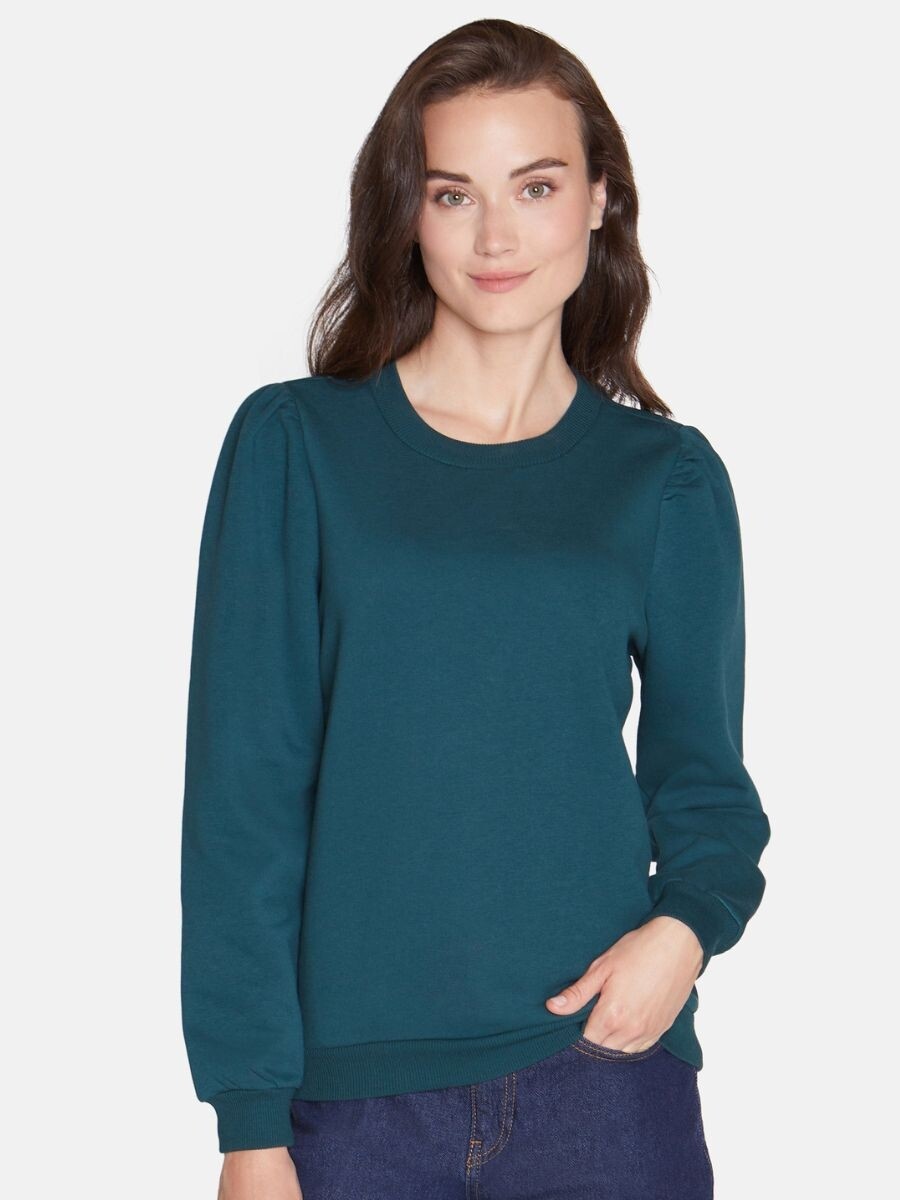 15034 PEVA PINE GREEN SWEATER | SISTERS POINT