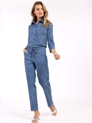 ANNALY JUMPSUIT MID JEANS | SYUDIO ANNELOES