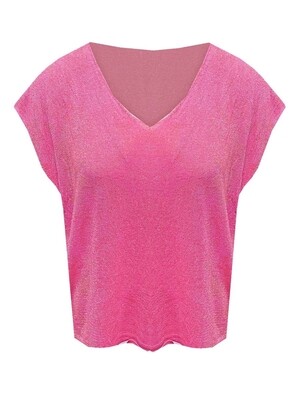 LUREX TOP FUCHSIA | INSPIRED BY ROOTZ69