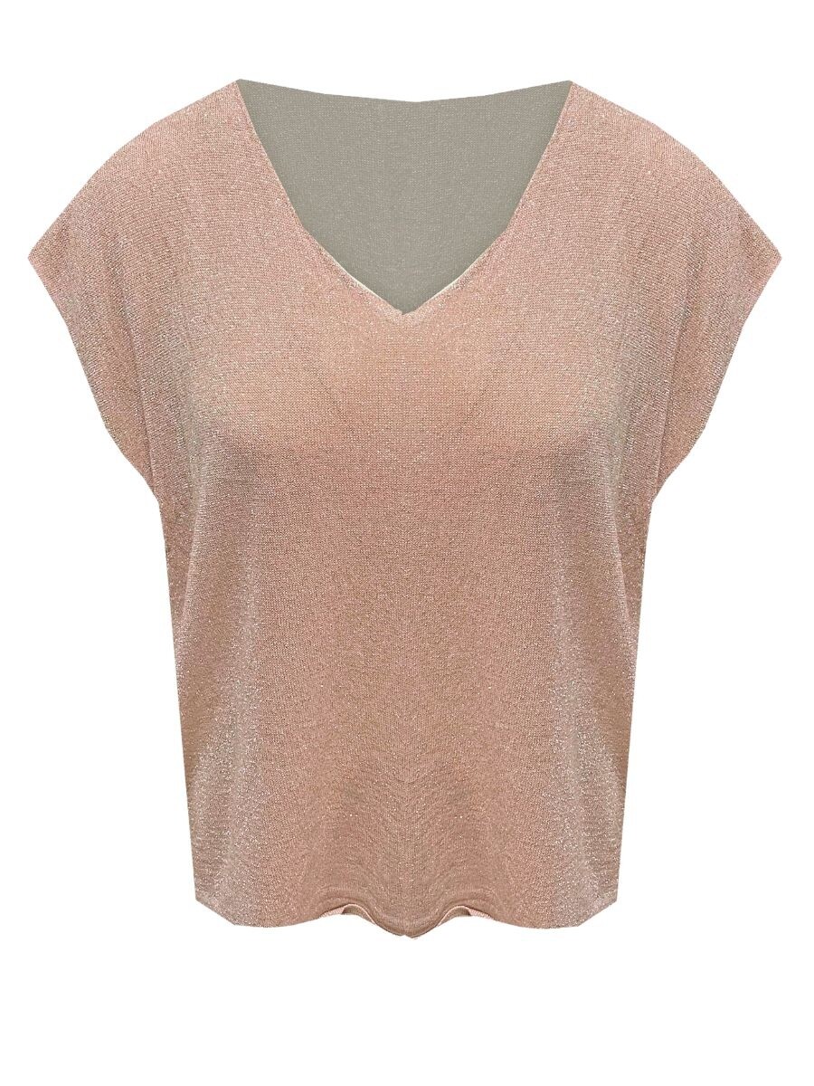 LUREX TOP TAUPE | INSPIRED BY ROOTZ69