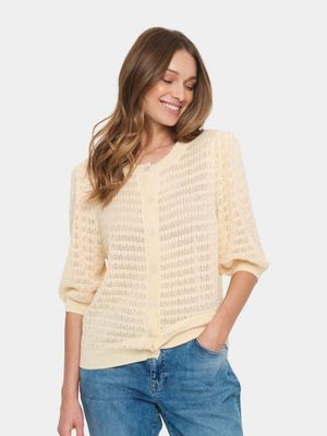 ELFRIDA CARDIGAN Ice | SAINT TROPEZ