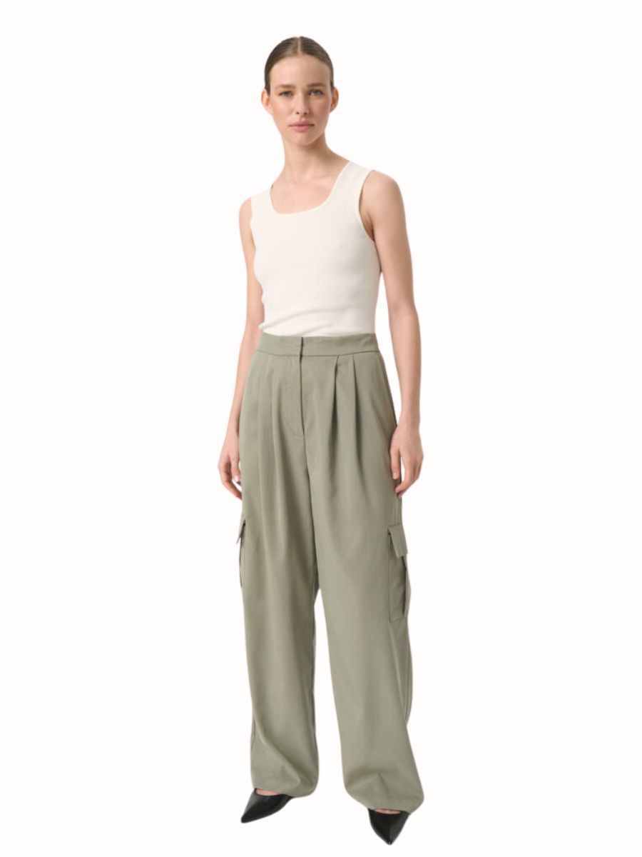 KELLIE CARGO TROUSERS Shadow | SOAKED IN LUXURY