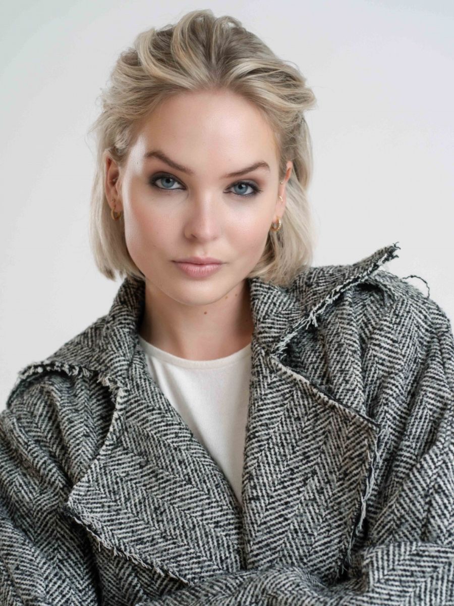 101824 JACKY COAT BLACK/ECRU | JUUL & BELLE