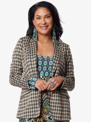 JORDANA BLAZER WICK BLUE | TESSA KOOPS