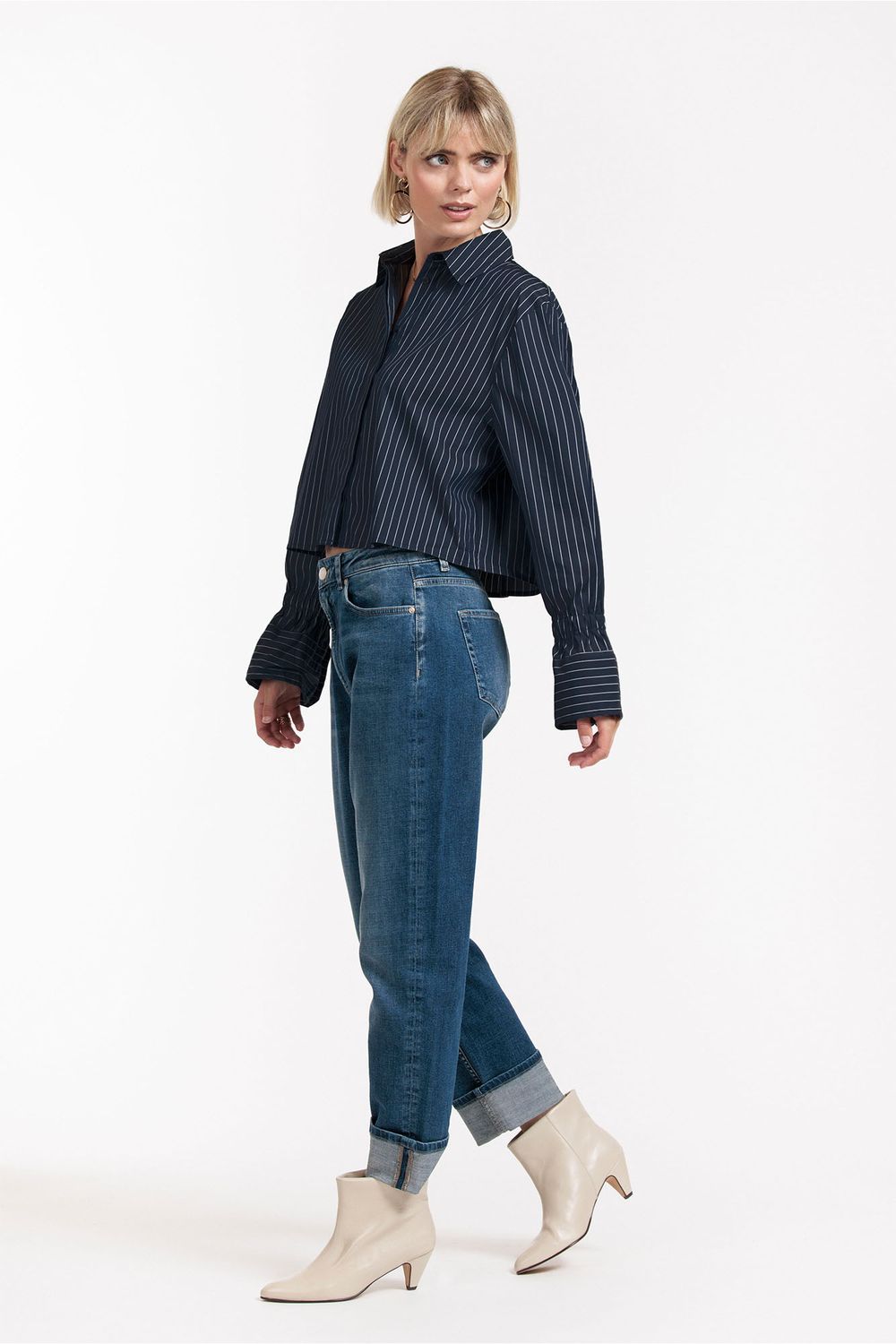 AVA DENIM JEANS TRUSERS | STUDIO ANNELOES