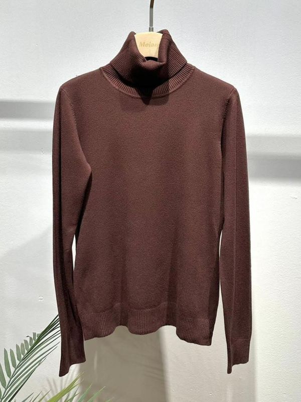 6001 SOFT KNIT COL PULLOVER COFFEE | INSPIRED BY ROOTZ69