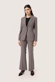 30407532 CORINNE SHORT BLAZER Dark Gull Gray | SOAKED IN LUXURY