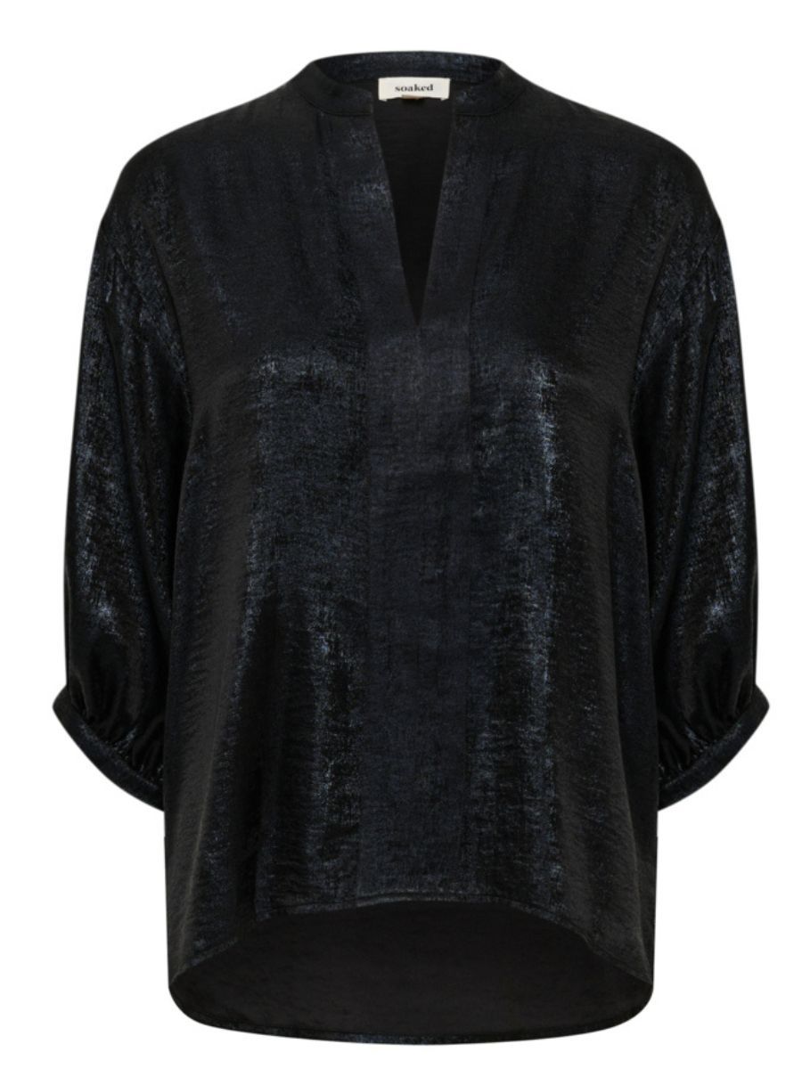 30407746 ELVIE AMILY BLOUSE BLACK | SOAKED IN LUXURY 30407746 ELVIE AMILY BLOUSE BLACK | SOAKED IN LUXURY