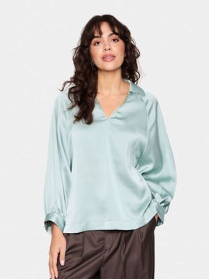 30513659 HANDIANI BLOUSE TOP Blue Surf | SAINT TROPEZ