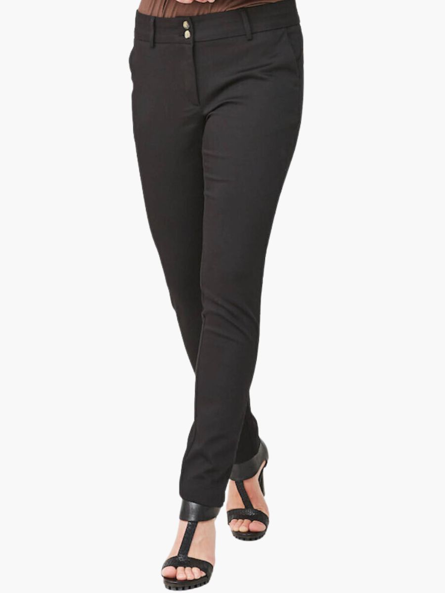 54795 CHINO PANT LONG BLACK | ISAY