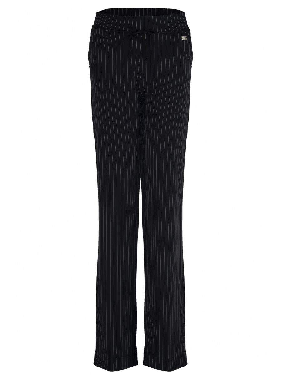 00TQ048BPS ROMEE PINSTRIPE PANT BLACK | TQ AMSTERDAM