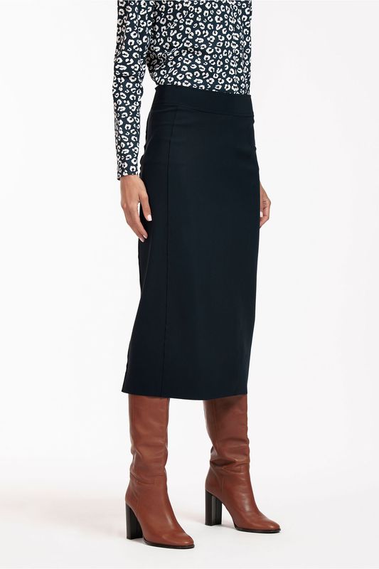 AMELINA REVERSIBLE SKIRT dark blue/black | STUDIO ANNELOES