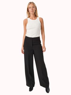 30407228 CORINNE WIDE LONG PANTS BLACK | SOAKED IN LUXURY 30407228 CORINNE WIDE LONG PANTS BLACK | SOAKED IN LUXURY