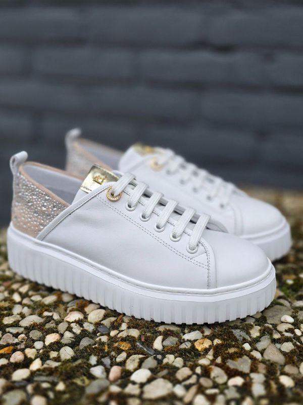 LINEA-1 SNEAKER WHITE CRYSTAL | BABOUCHE LIFESTYLE