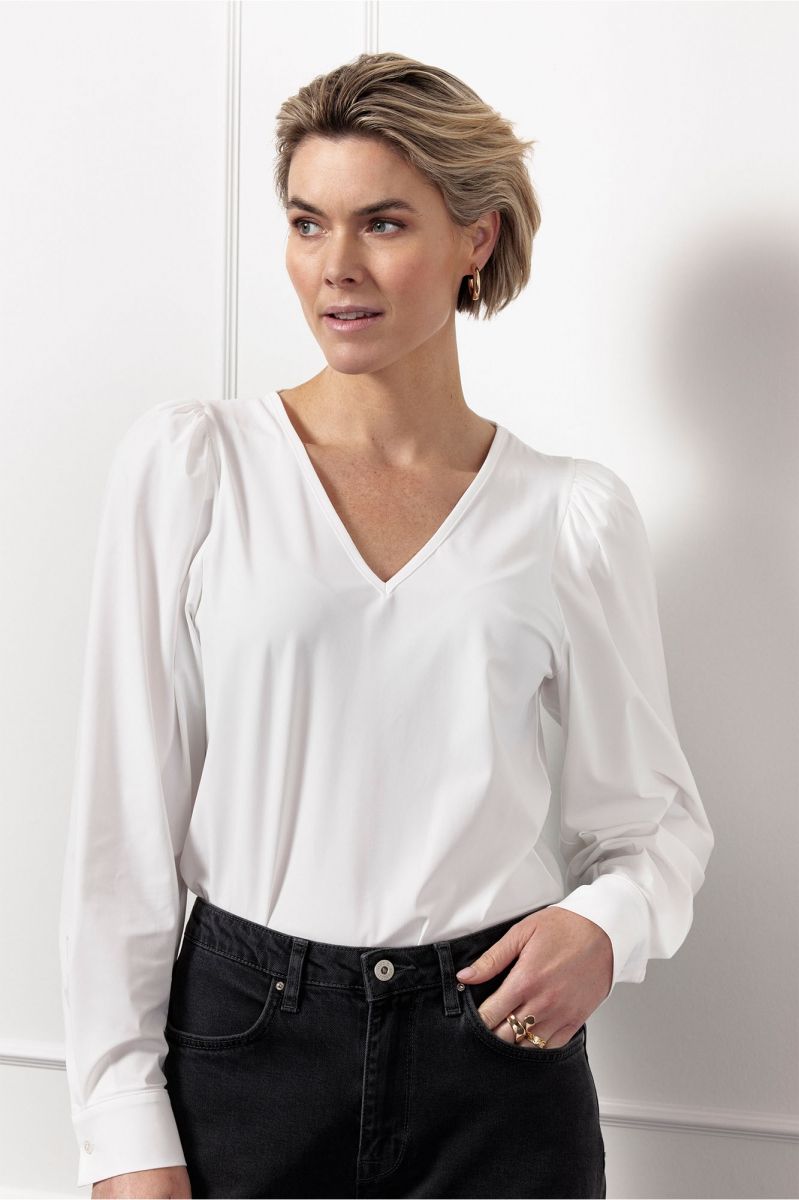LES TOP OFFWHITE | STUDIO ANNELOES LES TOP OFFWHITE | STUDIO ANNELOES