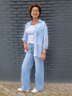 BELLA JEANS WIDE LEG BLEACH | IL DOLCE BELLA JEANS WIDE LEG BLEACH | IL DOLCE