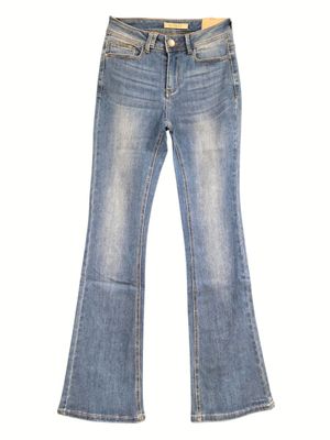 M-0994 SYLVIE FLAIR JEANS MED BLUE | IL DOLCE