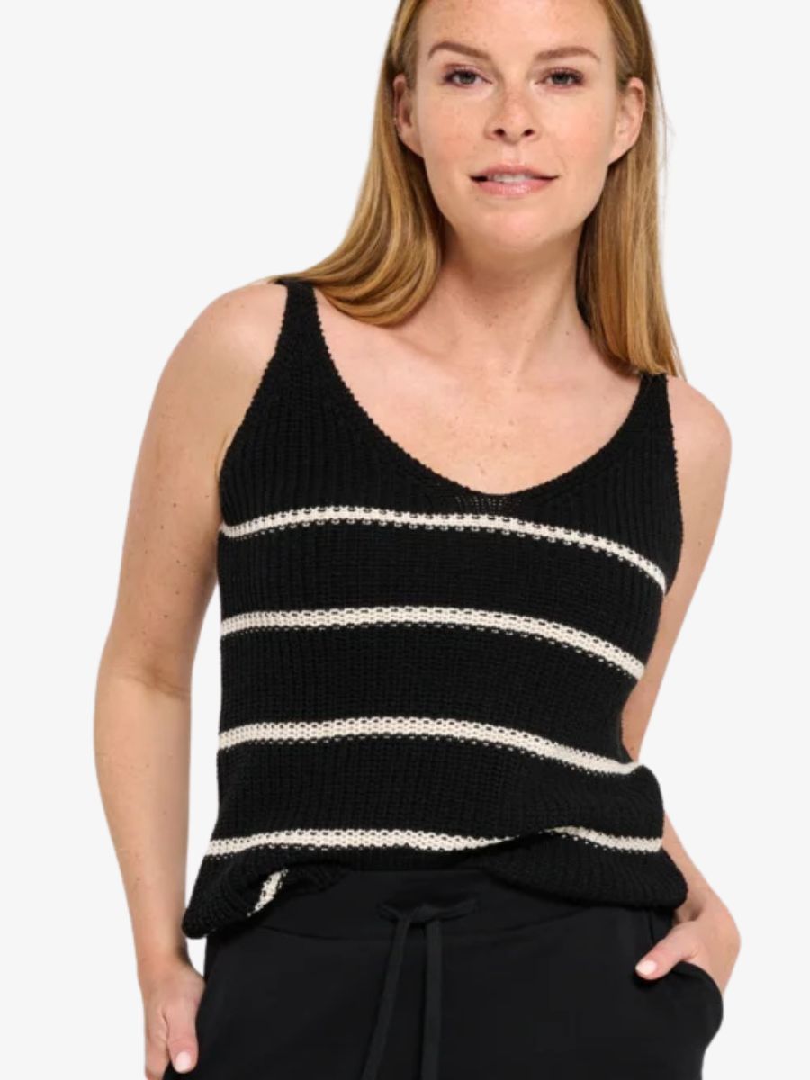 Top brei streep zwart | Sneakerdresses