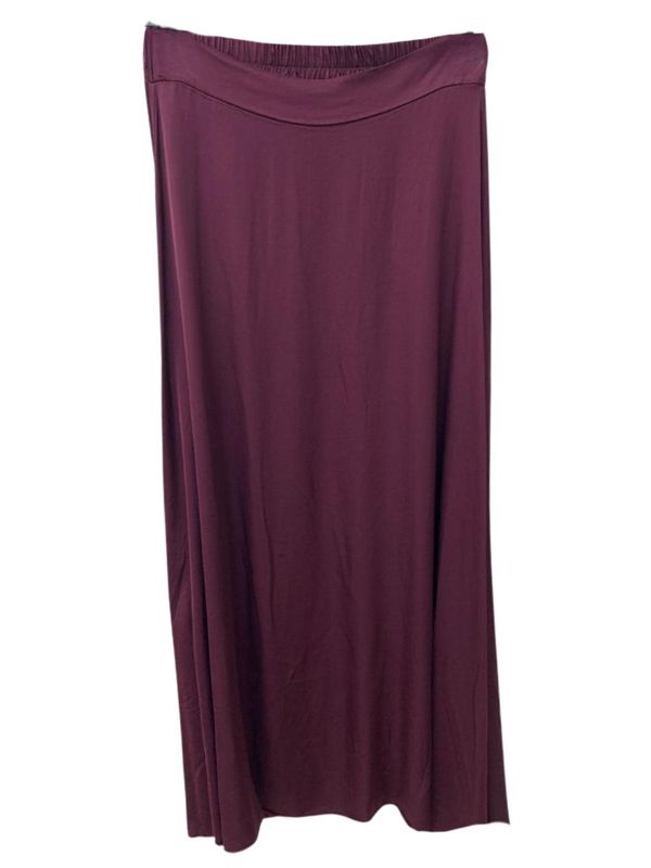Satijn rok met elastische band bordeaux | Inspired by Rootz69