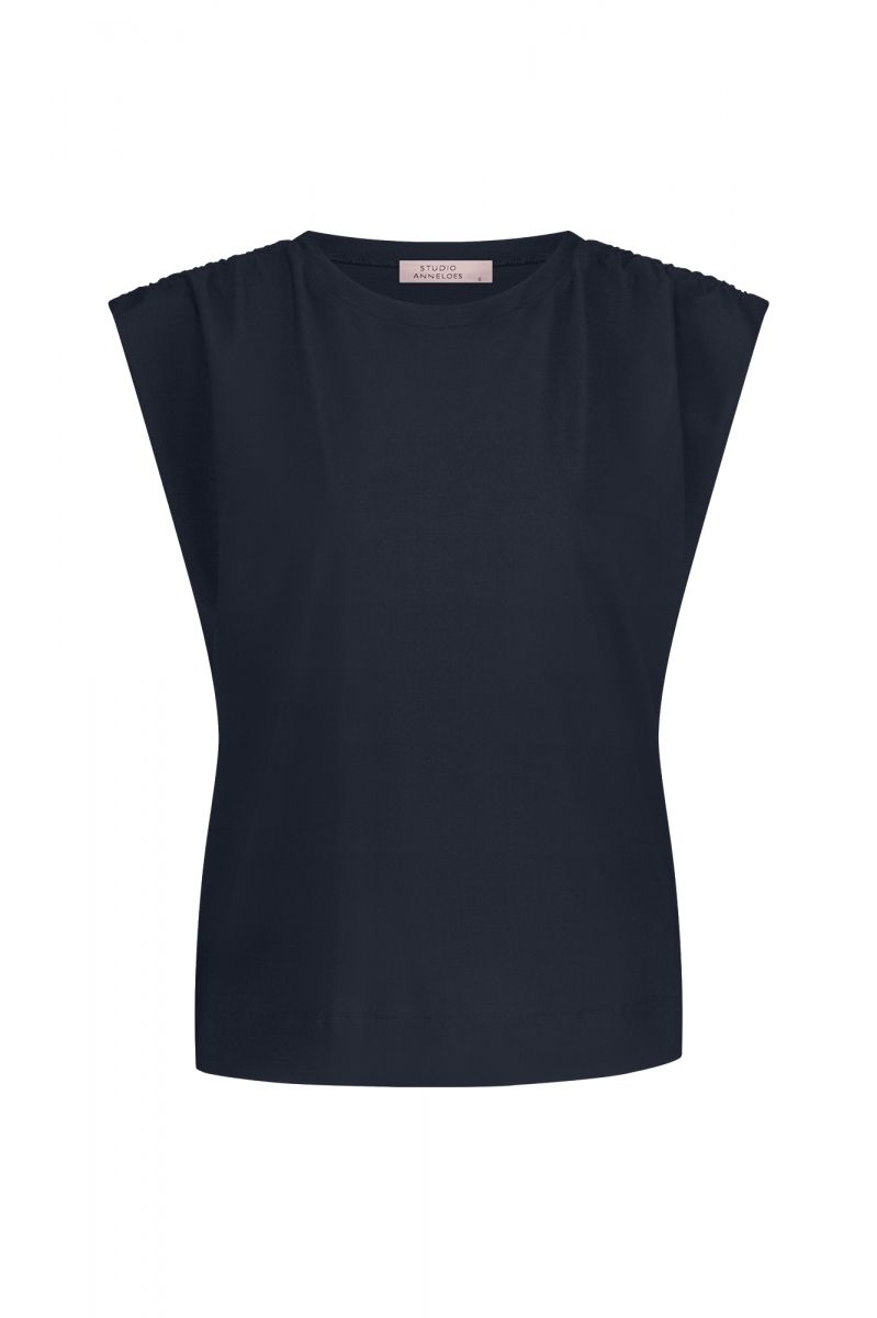 12986 Lois top dark blue | Studio Anneloes 12986 Lois top dark blue | Studio Anneloes