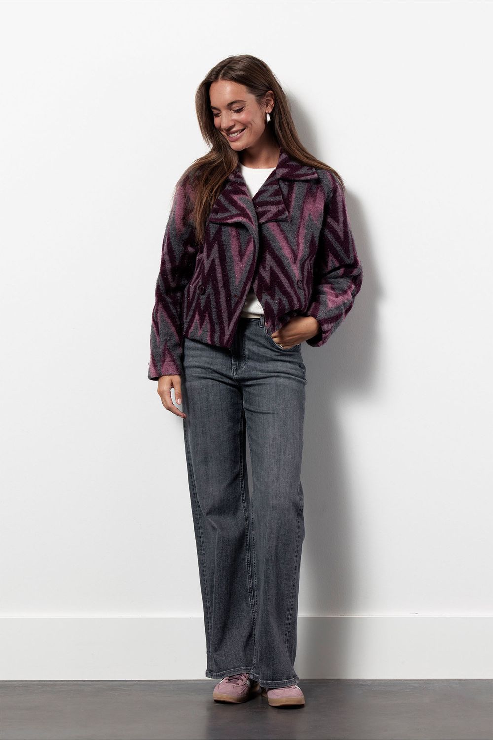 Lexie denim trousers mid grey | Studio Anneloes Lexie denim trousers mid grey | Studio Anneloes