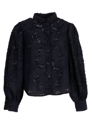 Blouse met structuur blauw | Inspired by Rootz69 Blouse met structuur blauw | Inspired by Rootz69