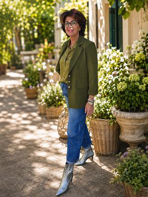 Olive meets Denim