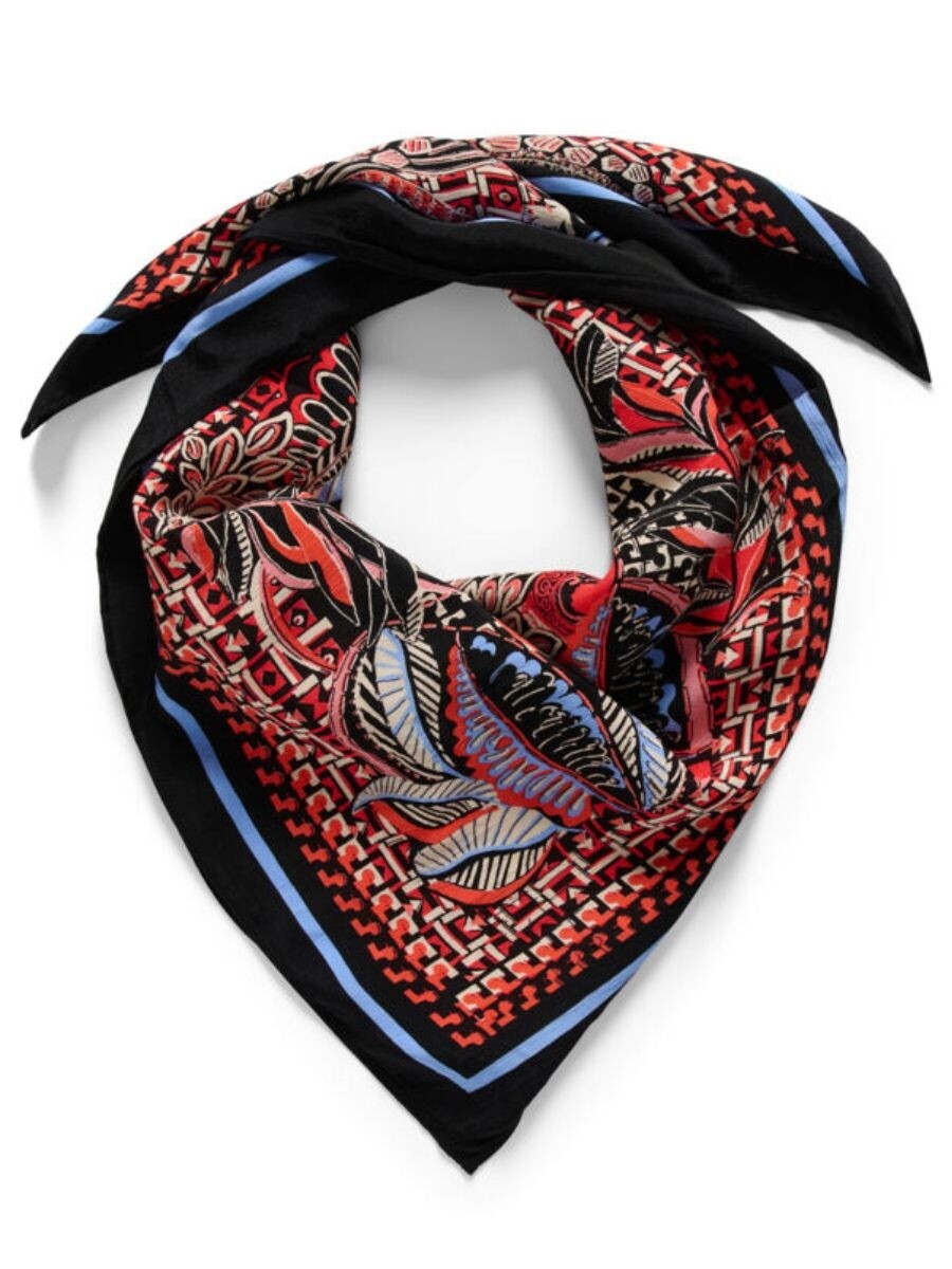 30513045 CORALEE SJAAL BLACK PAISLEY FLOWER | SIANT TROPEZ