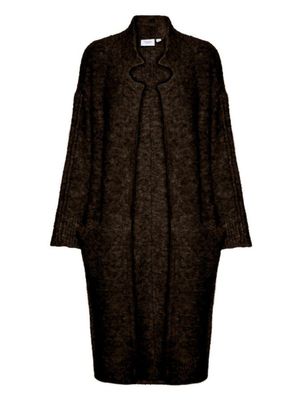 30513450 GELA LONG CARDIGAN BLACK | SAINT TROPEZ