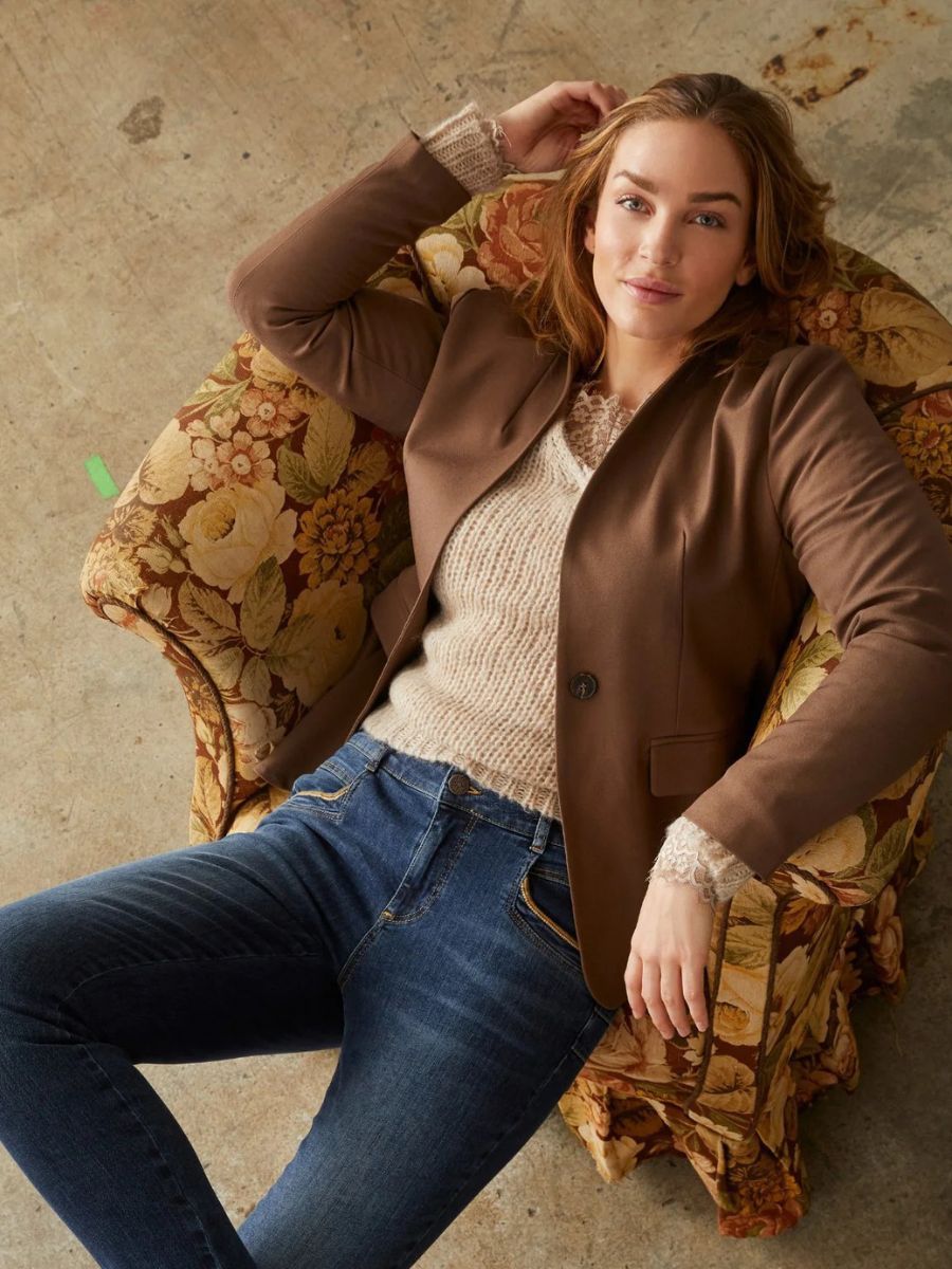 57429 EDITH BLAZER BROWNIE | ISAY 57429 EDITH BLAZER BROWNIE | ISAY