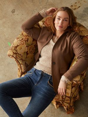 57429 EDITH BLAZER BROWNIE | ISAY 57429 EDITH BLAZER BROWNIE | ISAY