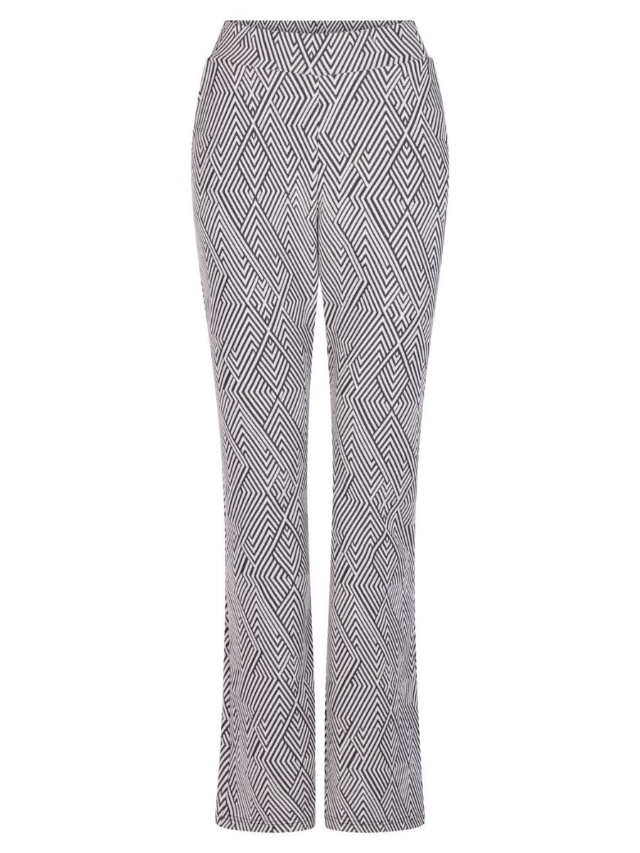 CISKA JACQUARD PANT NAVY | ZOSO