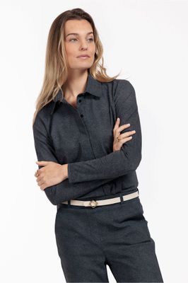 POPPY BLIND DENIM SHIRT | STUDIO ANNELOES