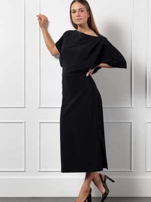 12861 Ineke dress black | Studio Anneloes 12861 Ineke dress black | Studio Anneloes