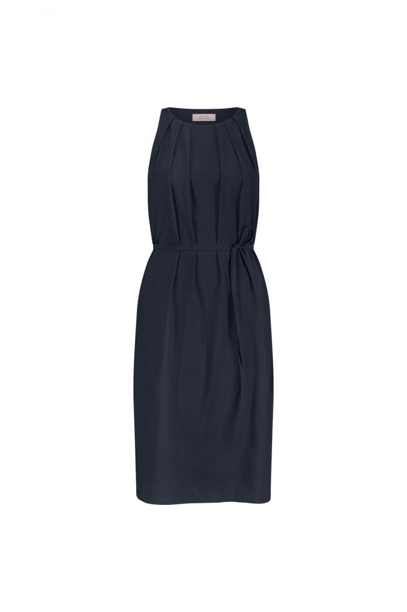 13003 Maribel jurk dark blue | Studio Anneloes 13003 Maribel jurk dark blue | Studio Anneloes