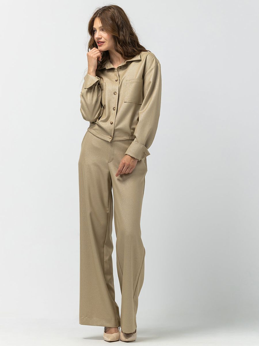Rian pants Goud | Label Dot