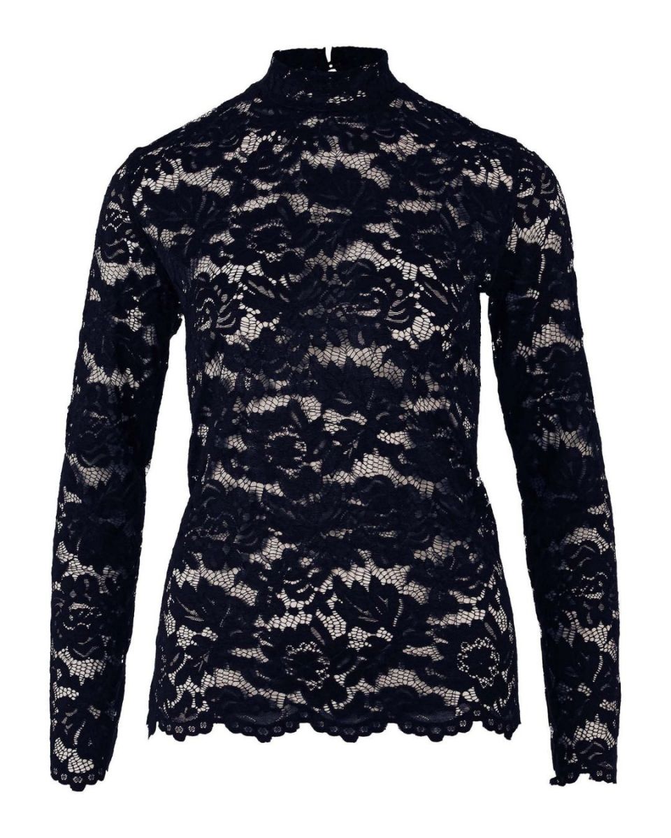 503257 Turtle top kant navy | Enjoy Womenswear 503257 Turtle top kant navy | Enjoy Womenswear