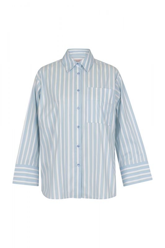 Erin stripe blouse multi colour | Studio Anneloes