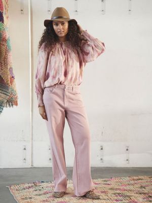 Como Twill pant Washed Rose | Isay Como Twill pant Washed Rose | Isay