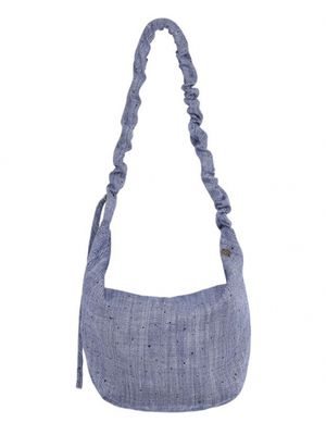 Zaza tas blauw multi jeans | Label Dot