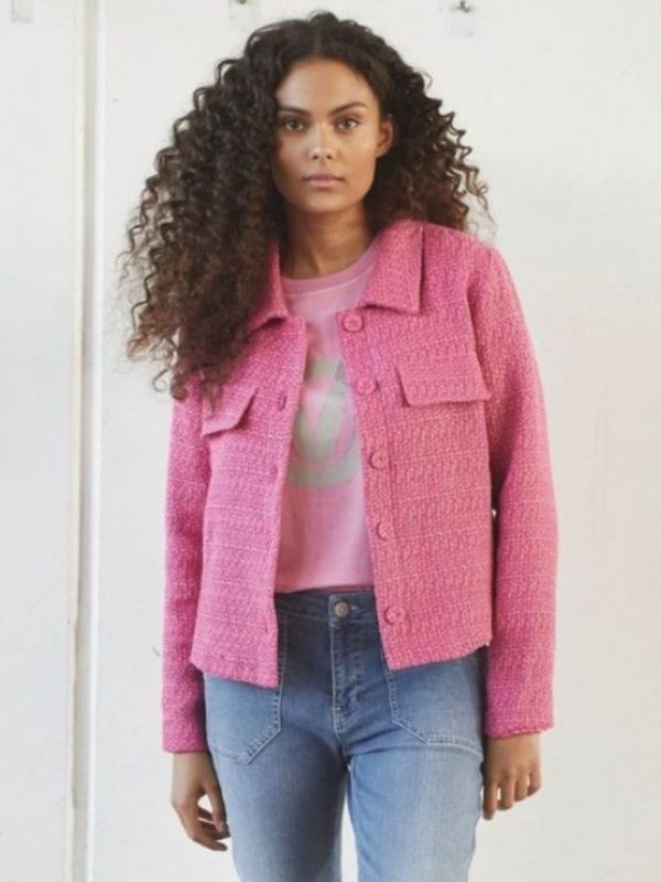 Chia blazer Pink Melange | Isay Chia blazer Pink Melange | Isay