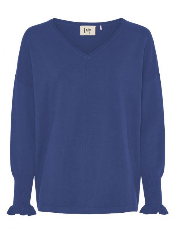 Frygga smock pullover jeans blue | Isay Frygga smock pullover jeans blue | Isay
