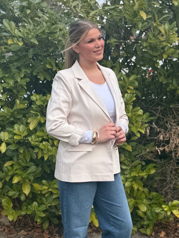 Mila blazer creme | Sophia Perla Mila blazer creme | Sophia Perla