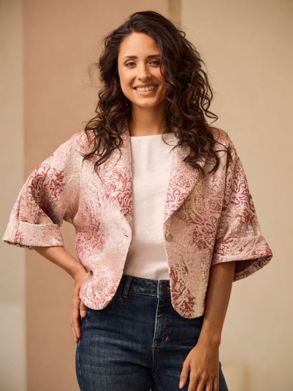 Pien blazer Brokaat | Helena Hart Pien blazer Brokaat | Helena Hart